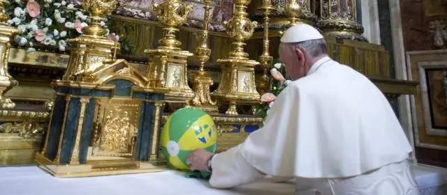 El Papa de las reformas | El Papa dijo que no habló de aborto ni matrimonio gay en Brasil pues la Iglesia ya lo hizo. FOTO REUTERS