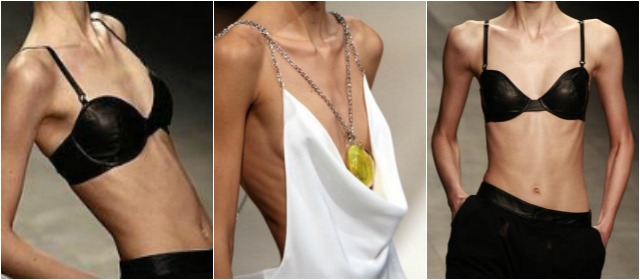 Exdirectora de Vogue aseguró que modelos comen pañuelos para no subir de peso