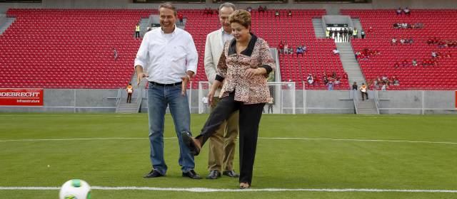 Copa Confederaciones: Presidenta de Brasil inauguró el último estadio para el torneo | El estadio Arena Pernambuco era el último escenario deportivo que faltaba que abriera sus puertas de cara a la competencia. FOTO REUTERS