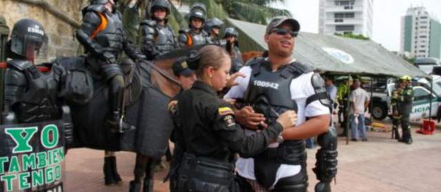 Policías del mundo se reúnen en Cartagena
