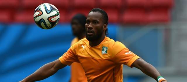Drogba, la duda de los marfileños | Drogba es el mayor referente del equipo marfileño. FOTO REUTERS