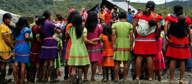 Un acuerdo para los afectados por la guerra y el abandono | Los indígenas aseguraron que es positivo que se amplíen los mecanismos de participación en zonas de conflicto, sin dejar de garantizar los ya consolidados. FOTO JAIME PÉREZ