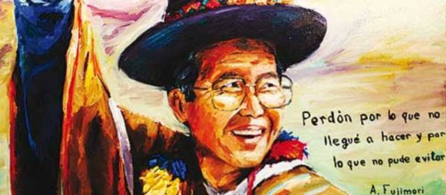 Alberto Fujimori pidió perdón con un autorretrato |