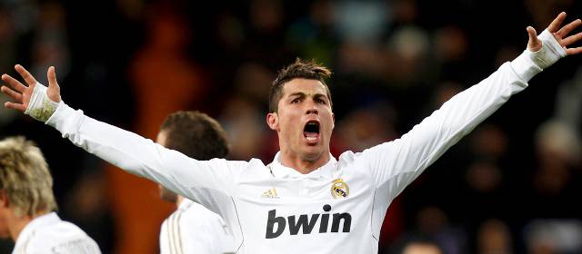 Madrid goleó con tres de Cristiano y tiene media liga | Cristiano Ronaldo, figura del Real Madrid. FOTO REUTERS