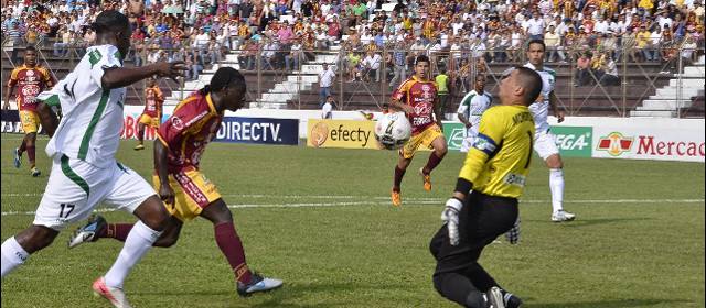 Tolima y Cali empataron en Ibagué | Tolima y Cali empataron 1-1 en juego disputado en el estadio Manuel Murillo Toro de Ibagué por la octava fecha de la Liga Postobón. FOTO COLPRENSA