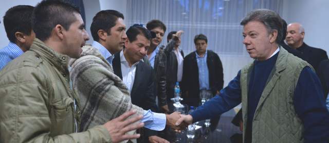Gobierno evaluará con líderes campesinos los acuerdos para evitar más paros |