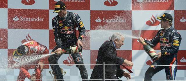 Fórmula Uno: Mark Webber ganó el Gran Premio de Silverstone | Reuters | Mark Webber conquistó el GP de Gran Bretaña.