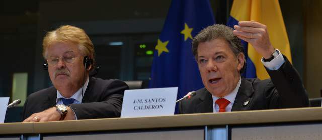 "Las Farc están negociando de forma seria": Santos |