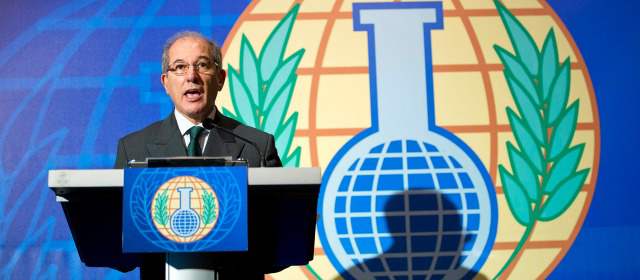 Director general de la Organización para la destrucción de Armas Químicas (OPAQ), Ahmet Uzumcu. FOTO REUTERS