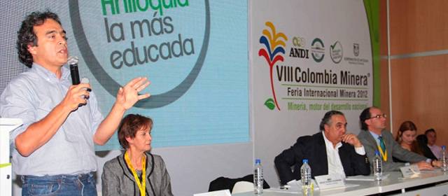 Antioquia fue designado como el único departamento con delegación minera | La decisión, que se tomó en el marco de la VIII Feria Internacional Minera, tiene como fin centralizar los procesos administrativos de esta actividad. FOTO CORTESÍA