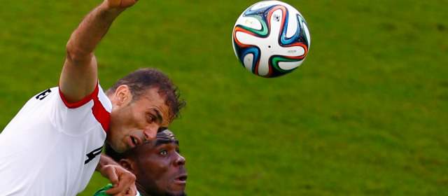 Irán demostró que será rival difícil para Argentina | Jalal y Emenike dirimen superioridades durante el 0-0 de Irán y Nigeria en el Mundial. FOTO Reuters