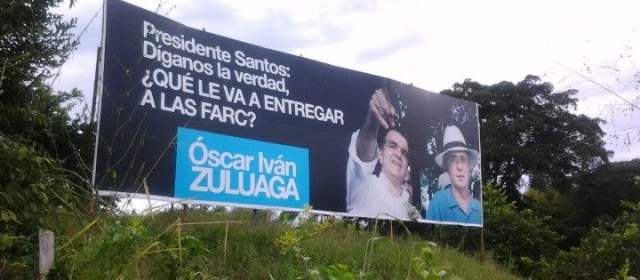 Piden al CNE suspender propaganda electoral de Óscar Iván Zuluaga |