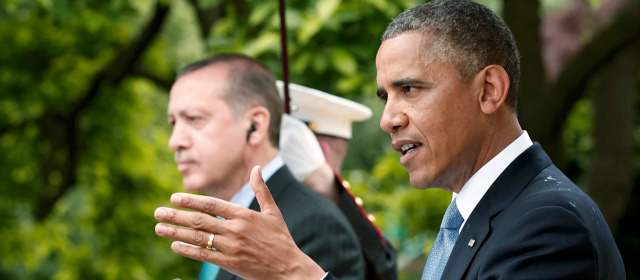 Conferencia de prensa de Obama con el primer ministro turco, Tayyip Erdogan FOTO REUTERS
