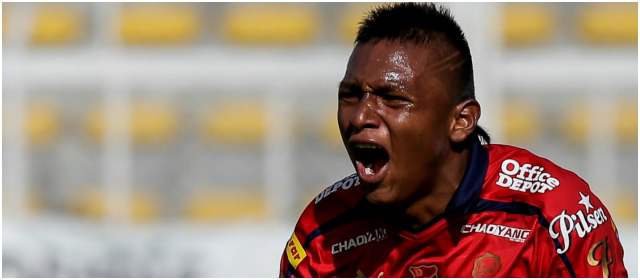 DIM, con el foco puesto en Tolima y el clásico paisa | Alfredo Morelos, de 19 años, nacido en Cereté, Córdoba, rinde con el Medellín. FOTO colprensa