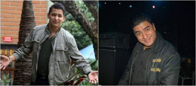 Izquierda: Jorge Celedón, derecha: Robert Meza. Foto archivo y cortesía