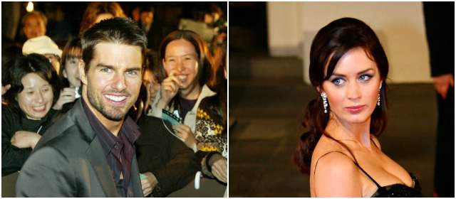 Tom Cruise y Emily Blunt. Fotos archivo
