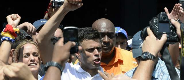Leopoldo López llama a Maduro "dictador de Venezuela" y le pide que renuncie | FOTO ARCHIVO