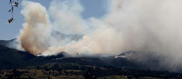 Incendios forestales y ríos con bajos niveles persisten a pesar de las lluvias | FOTO ARCHIVO