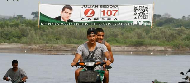 En el Magdalena Medio, la campaña es con sancocho | Los habitantes de esta región confiesan que ni siquiera conocen a los candidatos por los que votarán. FOTO DONALDO ZULUAGA