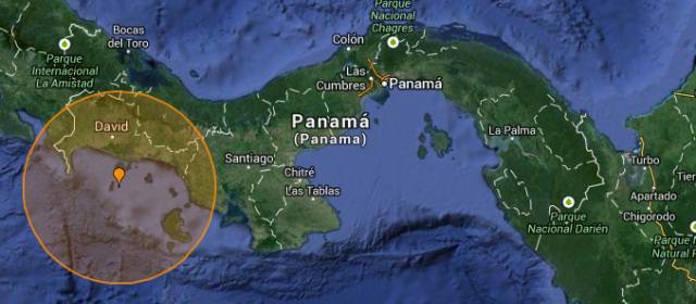 Temblor de magnitud 5,8 sacudió Panamá