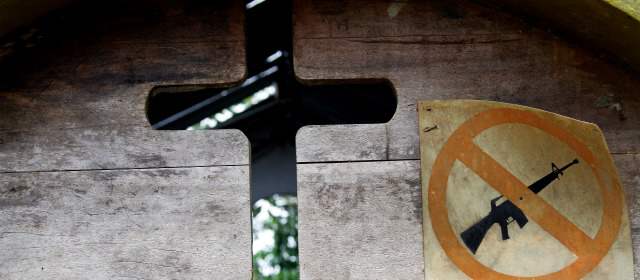 Desde el púlpito, la Iglesia abogó por proceso de paz | En todos los mensajes enviados por la Iglesia a los feligreses se recomendó la reconciliación como base para lograr la paz. Pidieron por los negociadores que están en Cuba. FOTO DONALDO ZULUAGA
