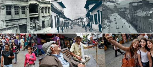 Juninear, | 1- El Salón de Te Astor, uno de los íconos. 2. Junín, cuando apenas Medellín despuntaba. 3. Siempre ha sido una de las vías importantes de la ciudad. 4. Es peatonal entre La playa y el parque de Bolívar. 5. Aún hay quien la vive. 6. Las estudiantes FOTO ARCHIVO Y HERNÁN VANEGAS.
