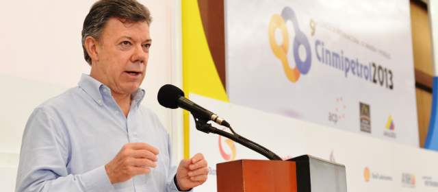 Presidente Santos pidió a las Farc luchar contra narcotráfico |
