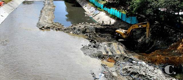 El río no volverá a generar riesgo: Área Metropolitana | A punto de entregar a plenitud están las obras realizadas por el Área entre la estación Ayurá y La Aguacatala. FOTO DONALDO ZULUAGA