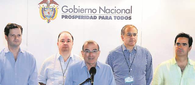 Gobierno y Farc convergen en intenciones en Cuba | Gobierno insistió en la celeridad de los diálogos y la necesidad de mostrar resultados. FOTO SICP