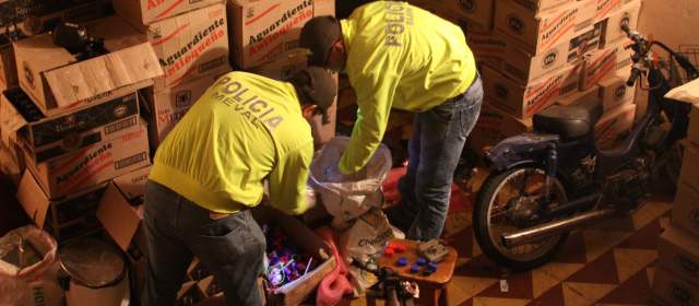 Incautan 40.000 botellas de licor adulterado en Medellín |