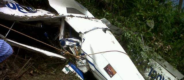 Accidente de avioneta dejó dos personas muertas en Ibagué |