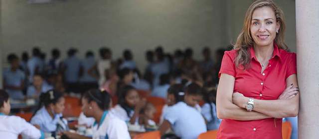 Catalina Escobar | Colprensa | Catalina Escobar es un ejemplo de solidaridad y valores con los más necesitados.