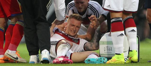 Reus es una pieza clave de Alemania, que buscará su primer título importante en 18 años. FOTO AFP