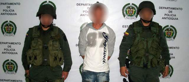 Policía capturó a alias "el Sapo", jefe de la red de apoyo del Frente 18 de las Farc | Alias "el Sapo", es señalado de ser el jefe de la redes de apoyo del frente 18 de las Farc, que opera bajo las órdenes de alias "Molina". Foto: Cortesía