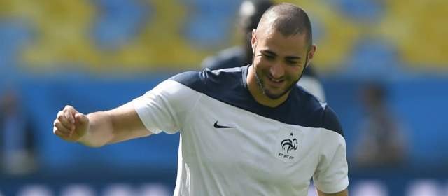 Francia-Alemania, duelo bravo | Karim Benzemá es el hombre gol de Francia. AFP