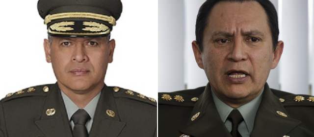 Llaman a retiro a los generales Janio León Riaño y Gustavo Adolfo Ricaurte | Los generales Janio León Riaño y Gustavo Adolfo Ricaurte. Foto: Colprensa