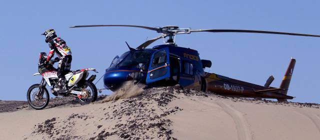 Al-Attiyah ganó en autos y Barreda en motos en el rali Dakar | FOTO REUTERS