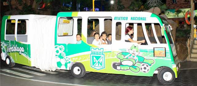 En mercadeo, el verde marca la parada | Nacional motiva a los hinchas del futuro, como lo hace en Divercity donde también tiene una Tienda Verde. FOTO CORTESÍA A. NACIONAL