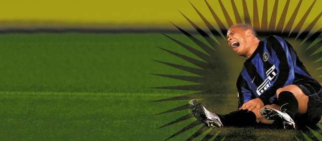 La recaída surge si hay mal tratamiento | Una imagen que le dio la vuelta al mundo, la de la recaída de Ronaldo en el 2000. FOTO ARCHIVO