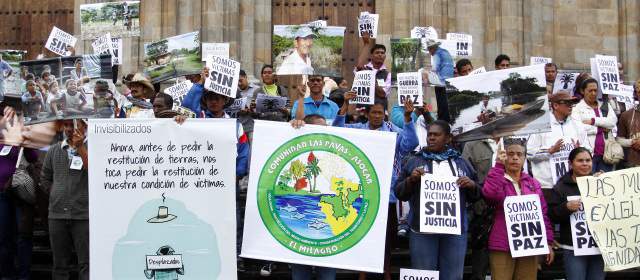 Corte Constitucional revocó orden de desalojo a los campesinos de la finca Las Pavas |