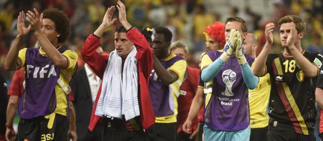 Los diablos rojos se enfrentarán a Estados Unidos en octavos de final. FOTO AFP