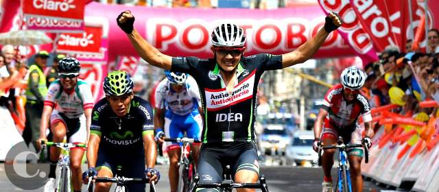 Álex Cano no resigna opción en el Clásico | Álex Cano ganó en Ibagué y lucha el título del Clásico RCN-Claro. FOTO juan antonio sánchez