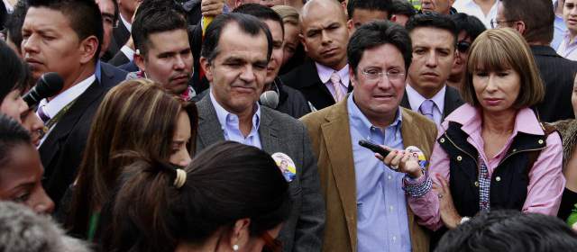 Francisco Santos se sumó a la candidatura de Zuluaga |
