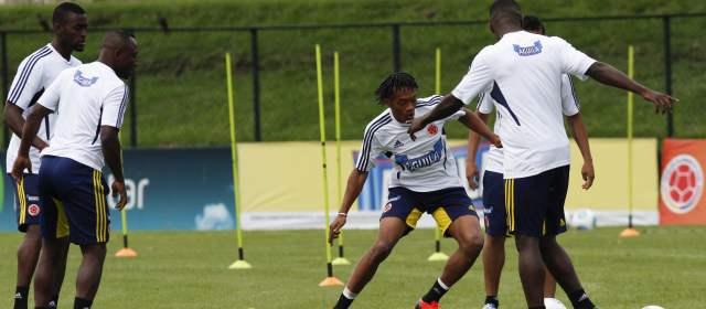 Selección Colombia trabaja para enfrentarse a Argentina y Perú |