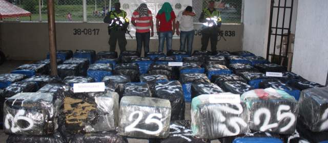 Incautan tres toneladas de marihuana en La Pintada |