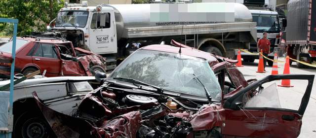 Accidente de camión de leche dejó cuatro muertos en la vía a Puerto Berrío | Juan Antonio Sánchez | El accidente se presento durante una de las ceremonias del 20 de julio.