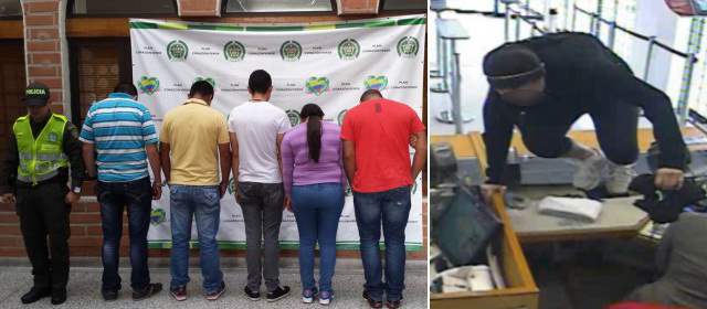 Desarticulan banda de ladrones de bancos liderada por una mujer |