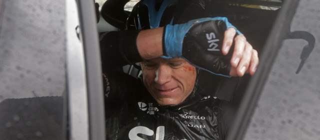 Fracturas en sus manos alejan a Froome de la Vuelta a España |