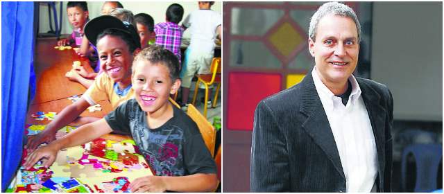 30 años de labor Colombo Suiza en Medellín | La organización ha beneficiado a niños de El Limonar. CARLOS ALBERTO BAENA C. Director Presencia Colombo Suiza. FOTO CORTESÍA