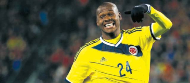 Colombia cierra el año en Holanda | Víctor Ibarbo dejó una agradable sensación en su estreno con Colombia. FOTO REUTERS